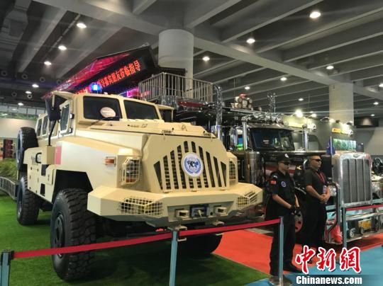 特种车辆参展 索有为 摄 特种车辆参展 索有为 摄