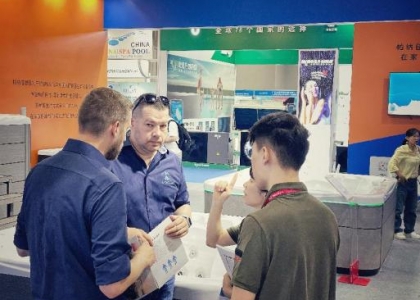 2025第20届亚洲泳池SPA博览会首日展贸火爆